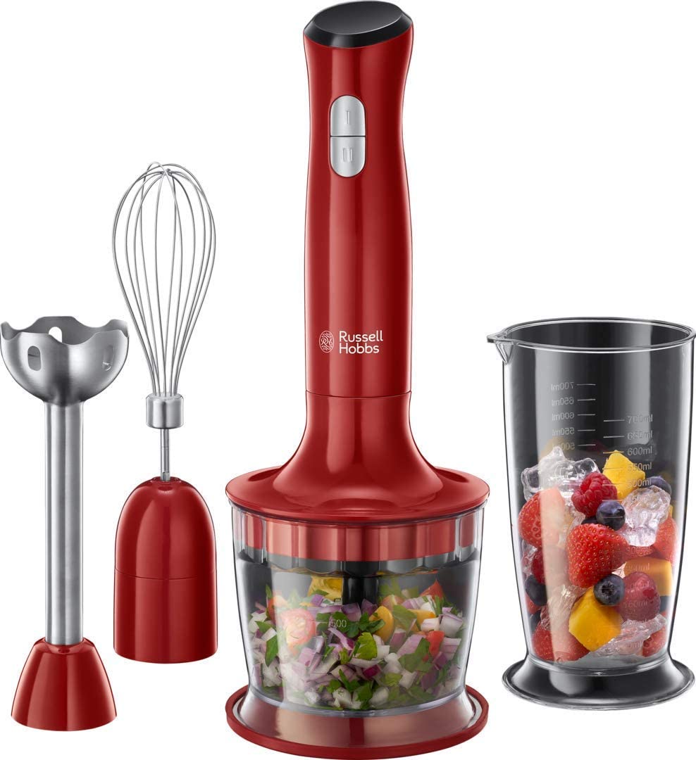 Mixeur plongeant Russell Hobbs Desire rouge